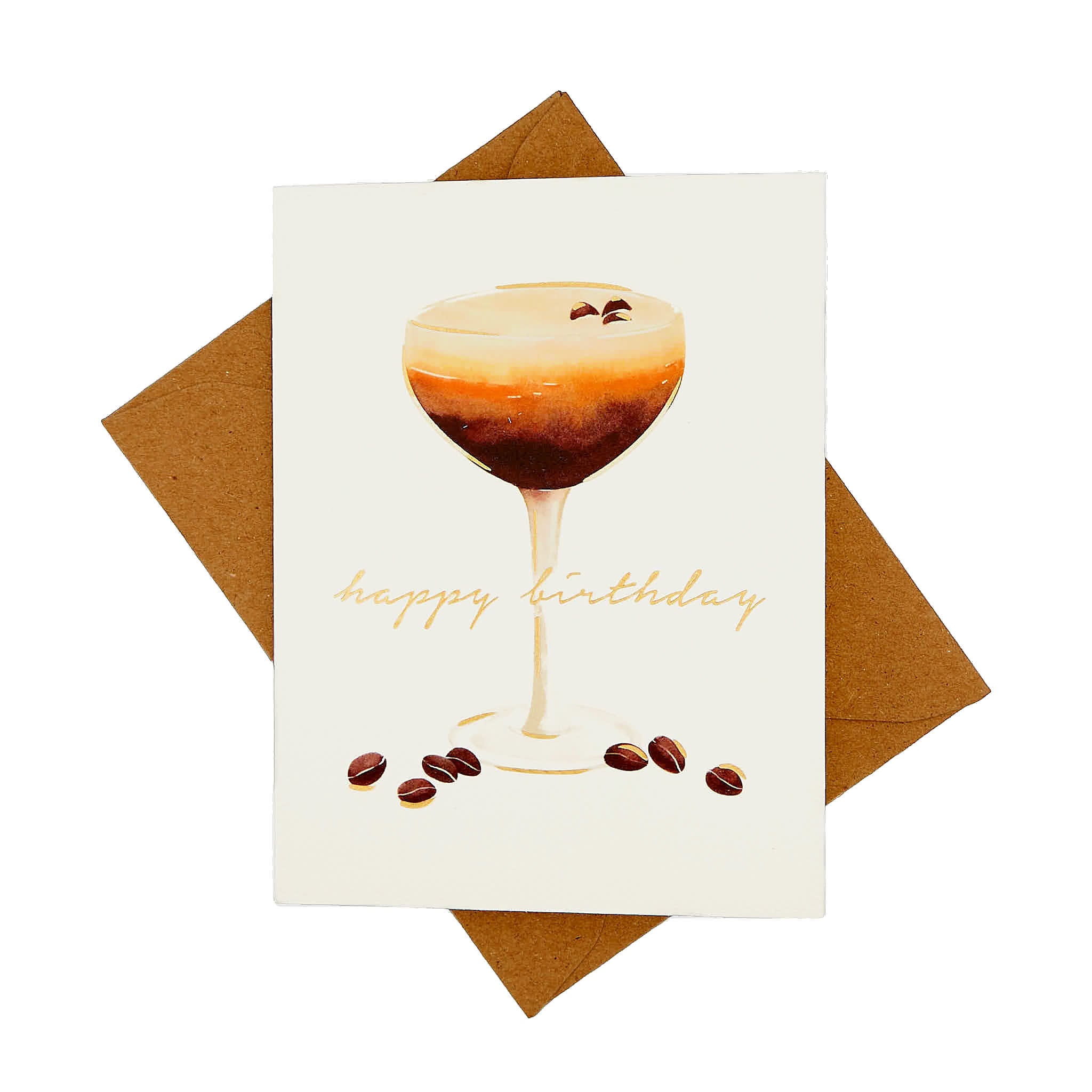 Espresso Martini Birthday Card