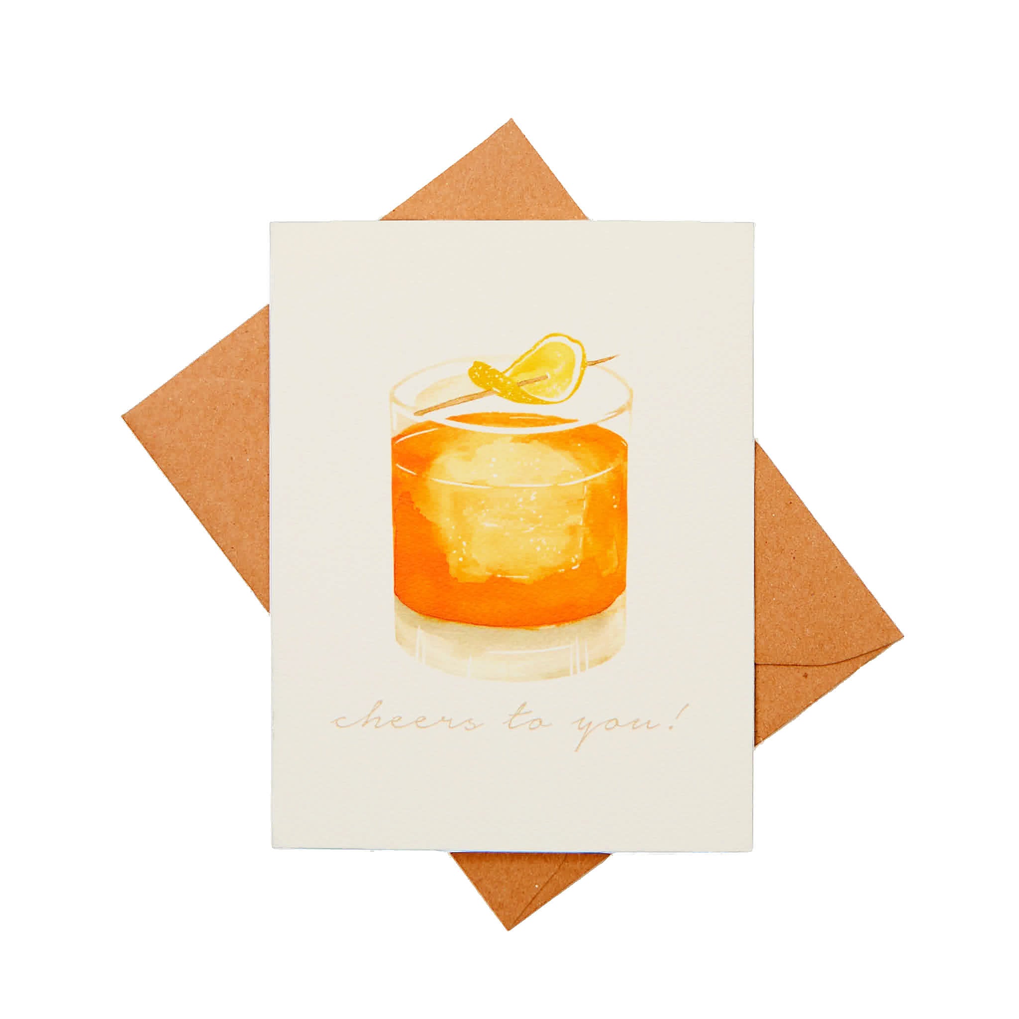 Whiskey Cheers Card