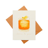 Whiskey Cheers Card