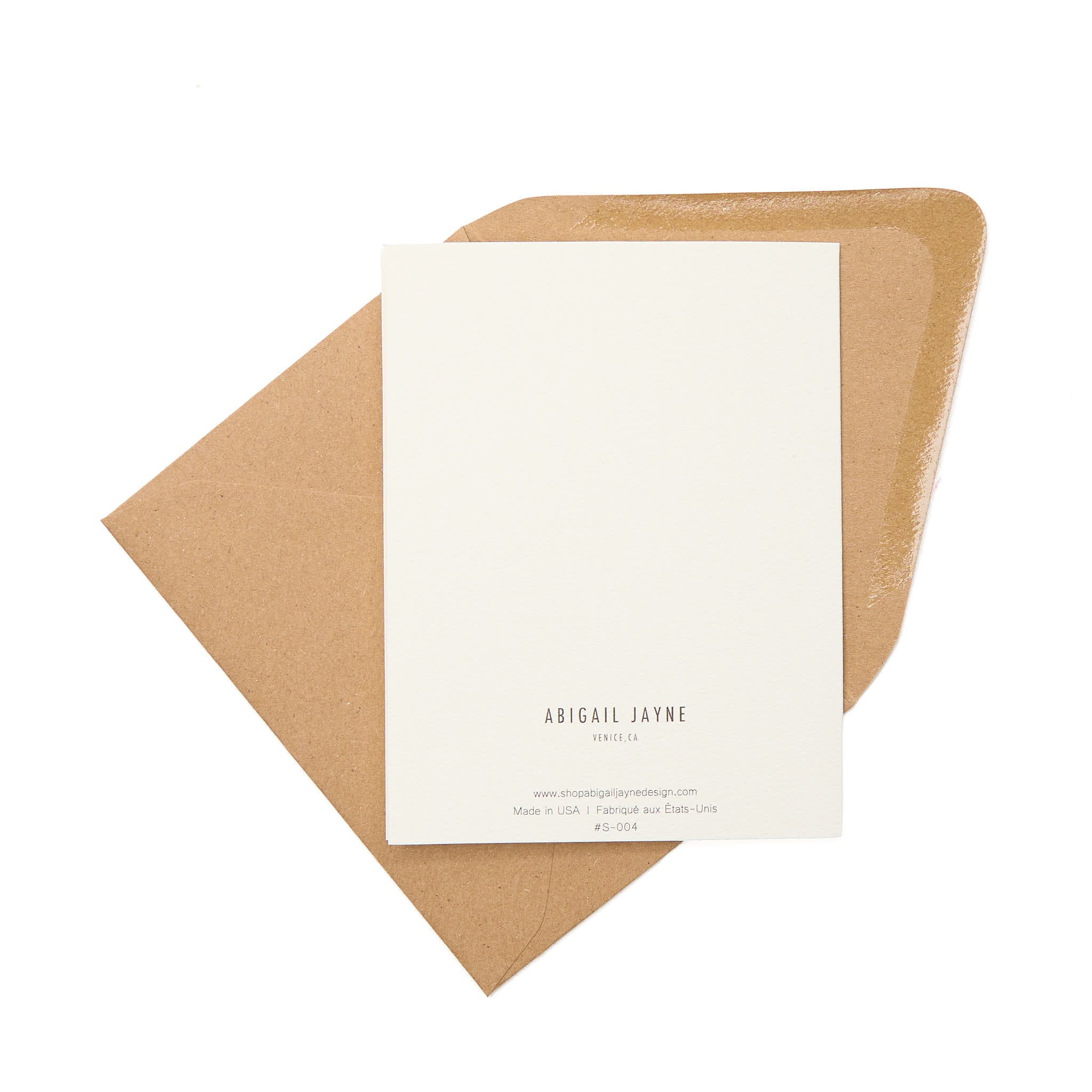 Bouquet Sympathy Card
