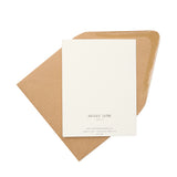Bouquet Sympathy Card