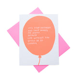 Birthday Balloon Card