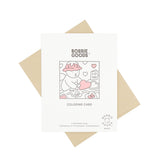 Hold My Hand Coloring Card