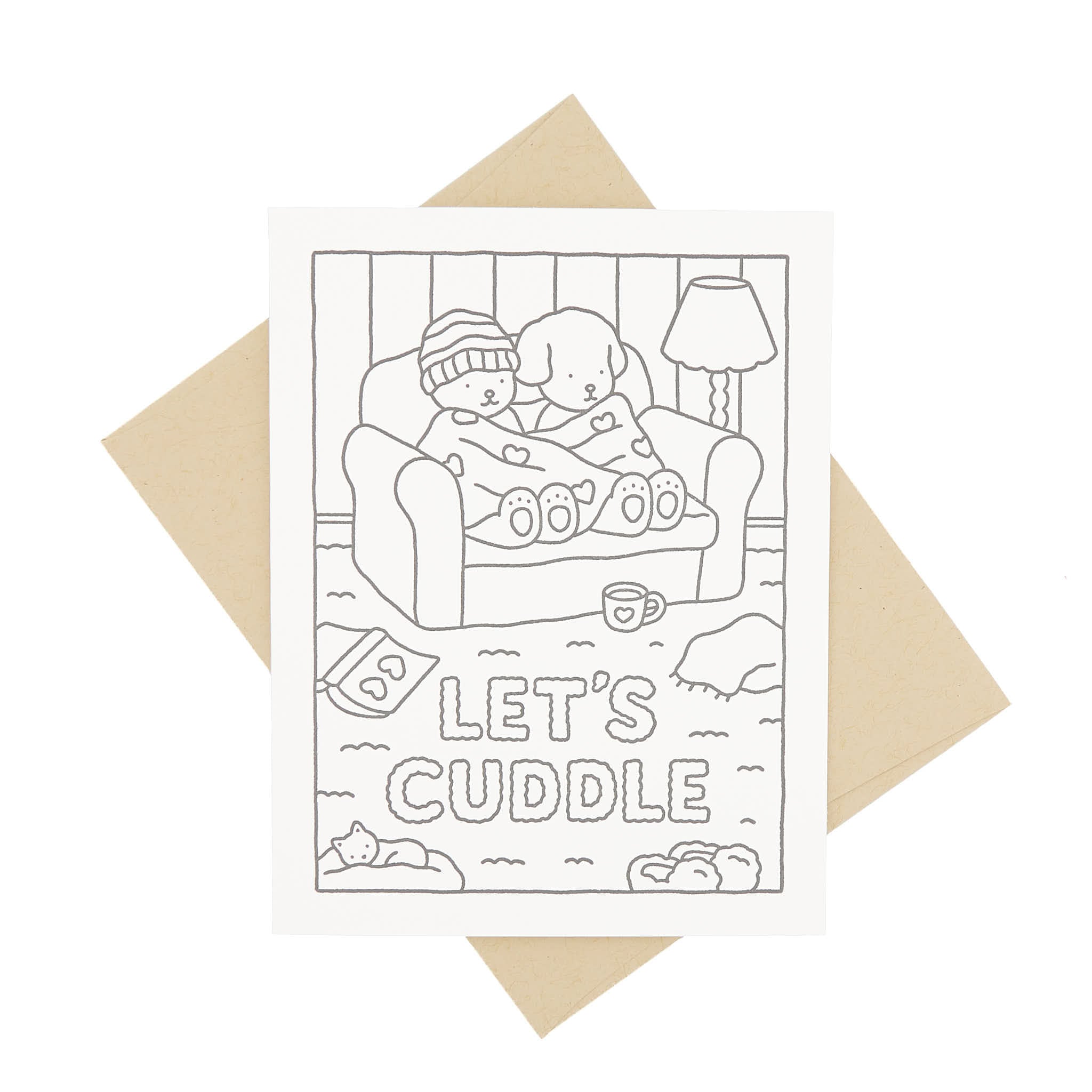 Let's Cuddle Card