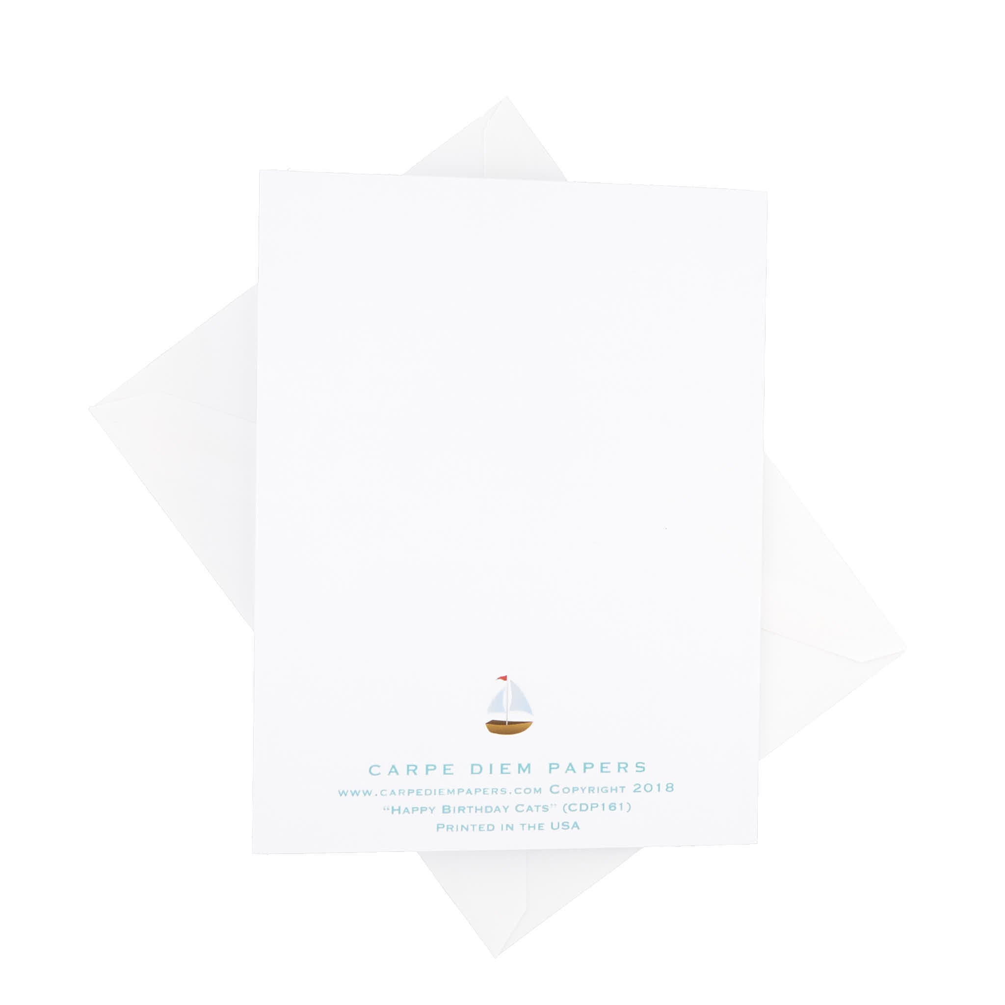 Happy Birthday Cat Card