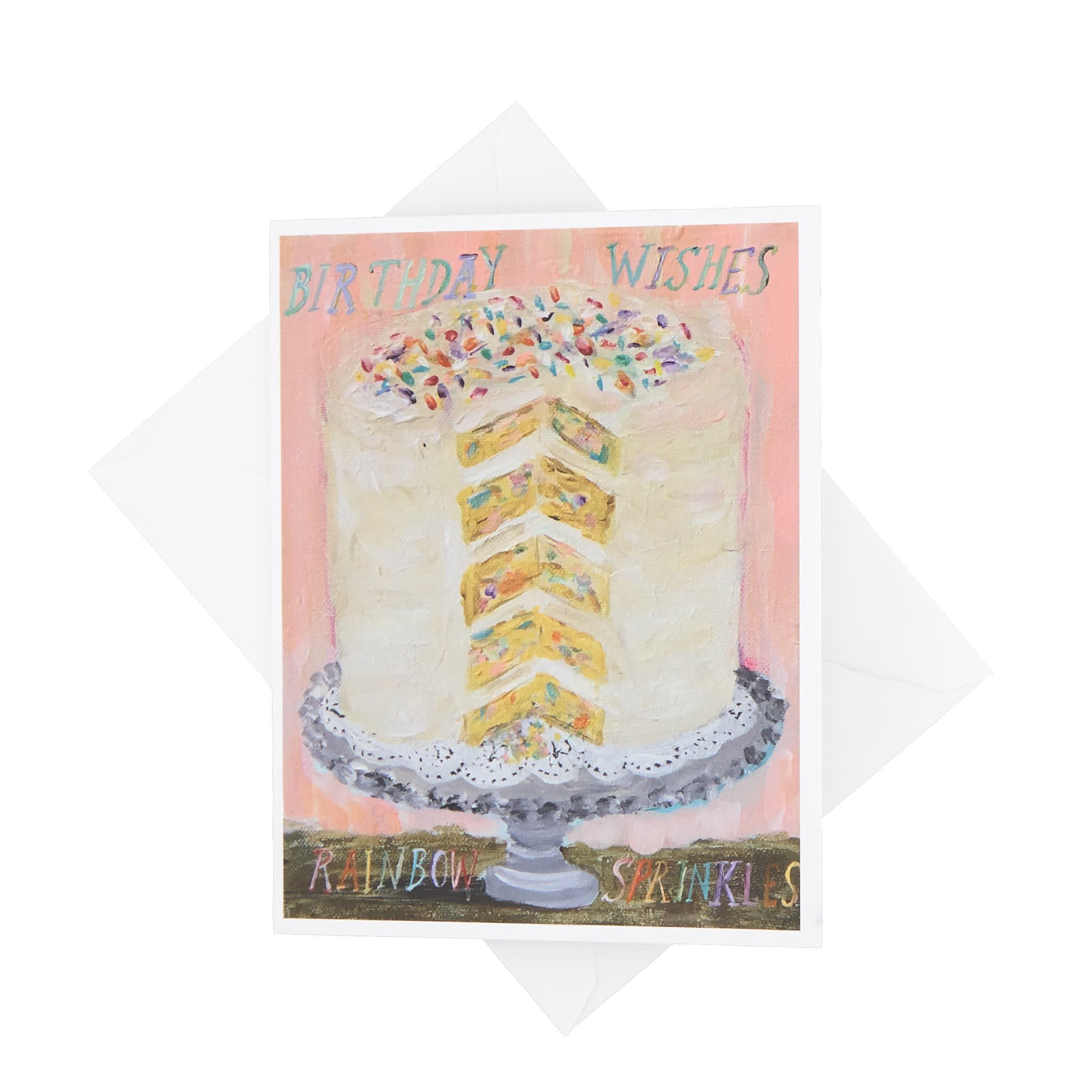 Kelly’s Confetti Cake Card