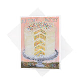 Kelly’s Confetti Cake Card