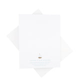 Pink Zinnia Thank You Card