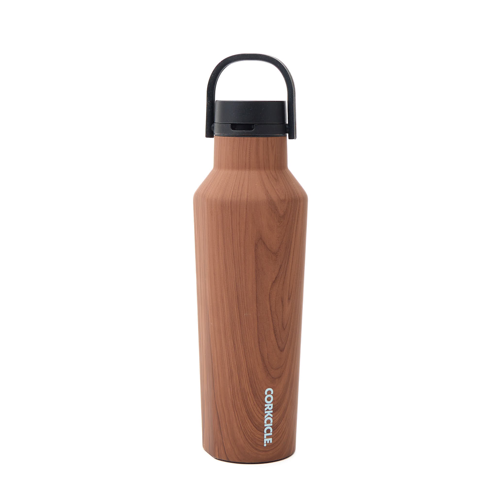 Walnut Wood Sport Water Bottle