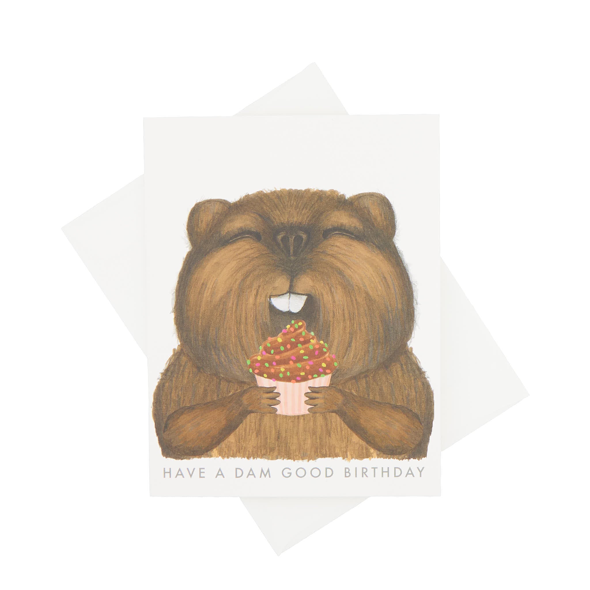 Birthday Beaver Card