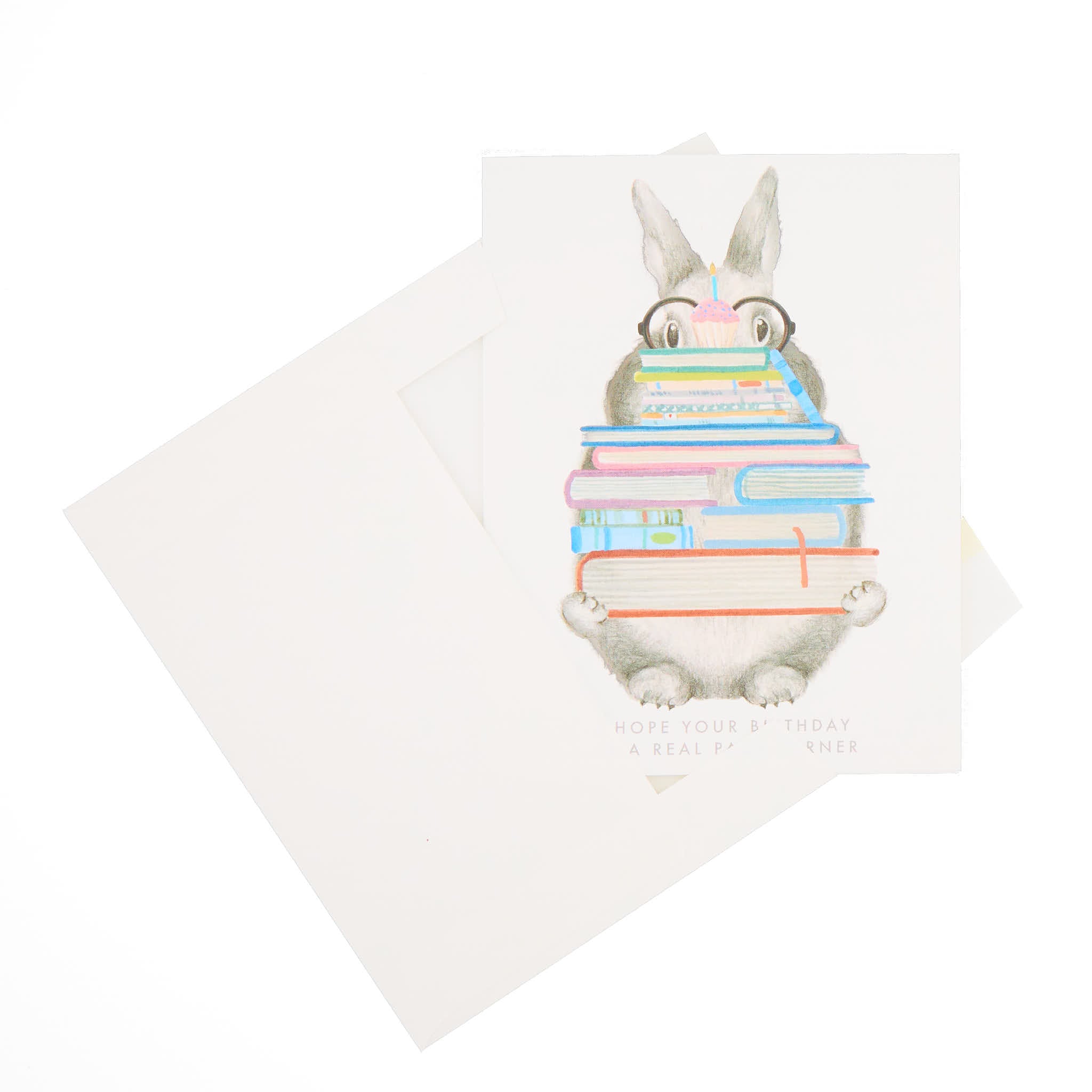 Page Turner Bunny Card
