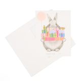 Bunny with Gifts Card