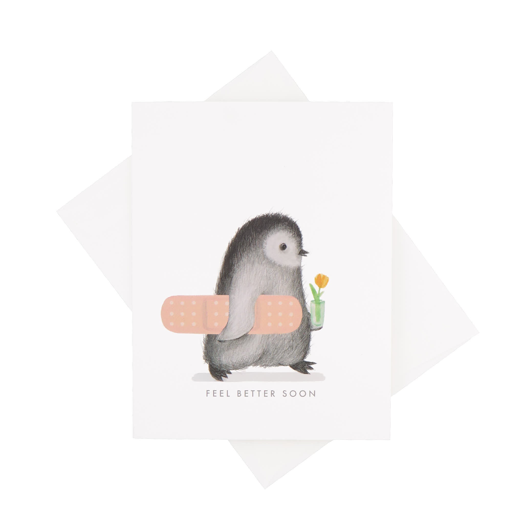 Feel Better Penguin Card
