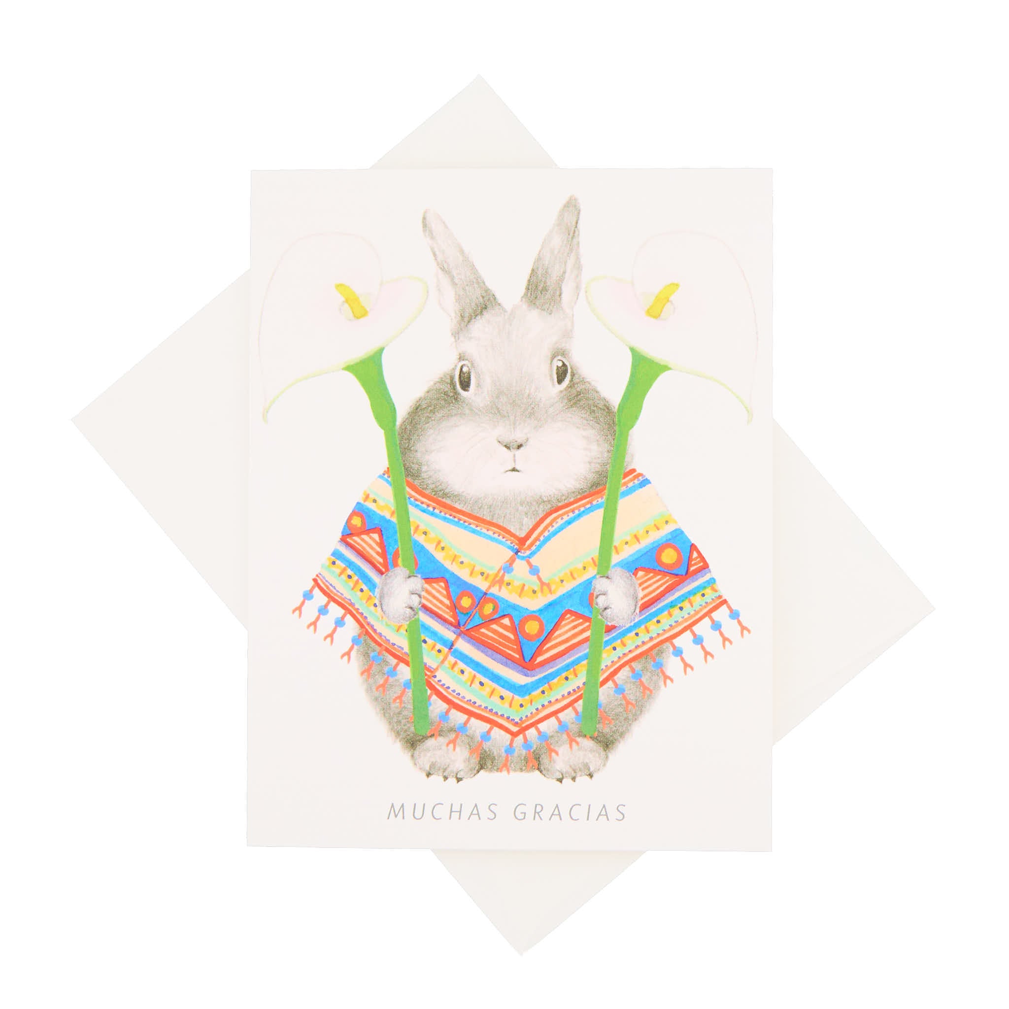 Muchas Gracias Bunny Card