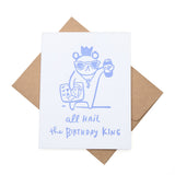 Birthday King Card