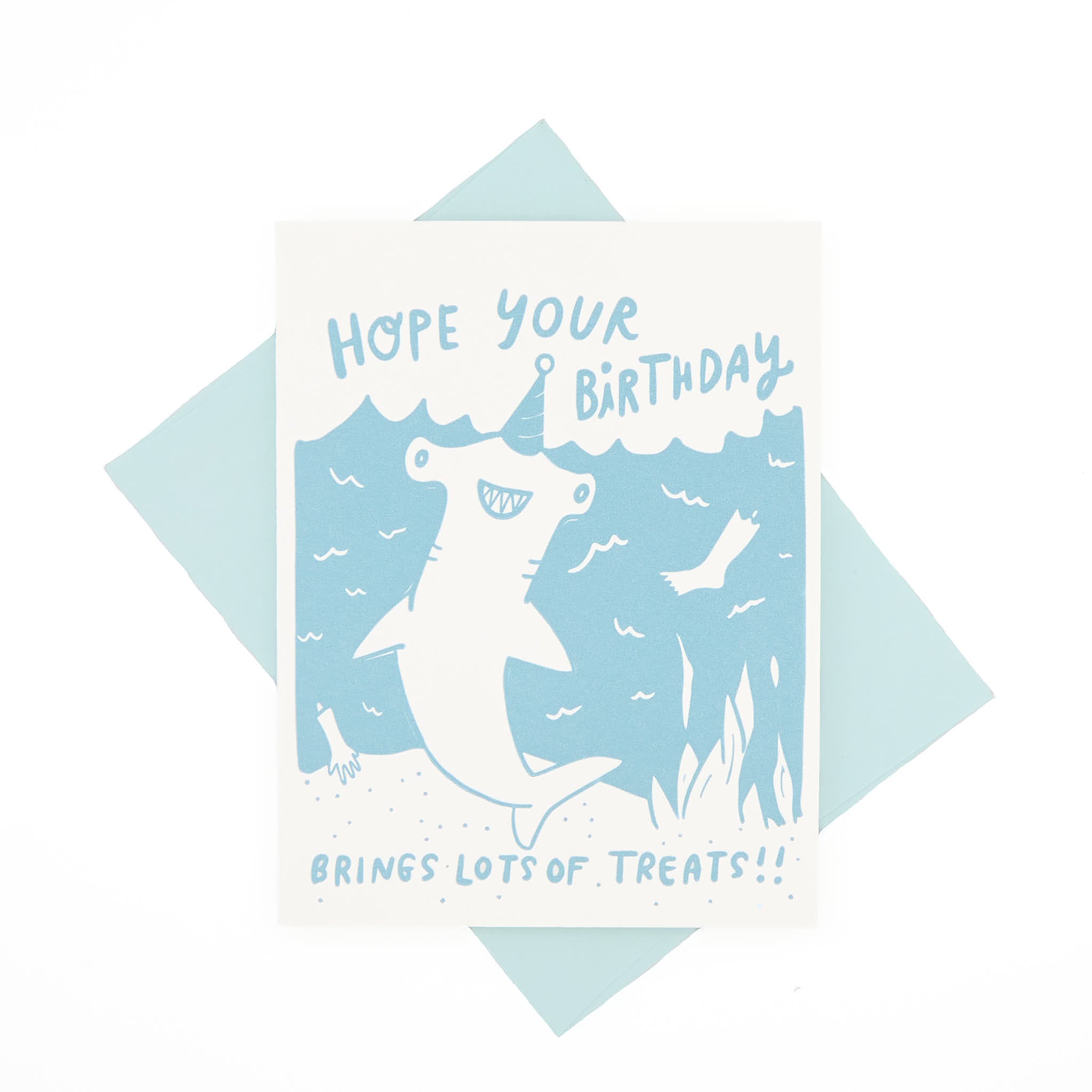 Hammerhead Birthday Card