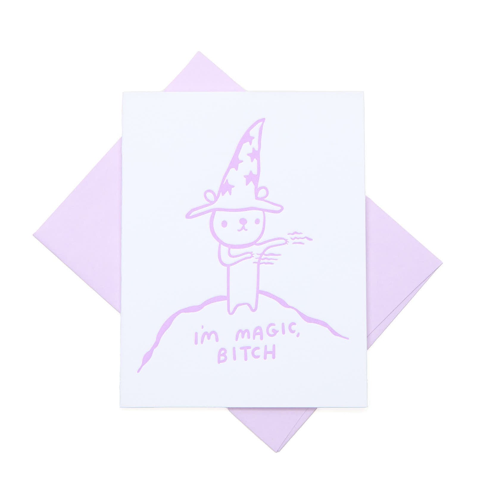 Magic Bitch Card