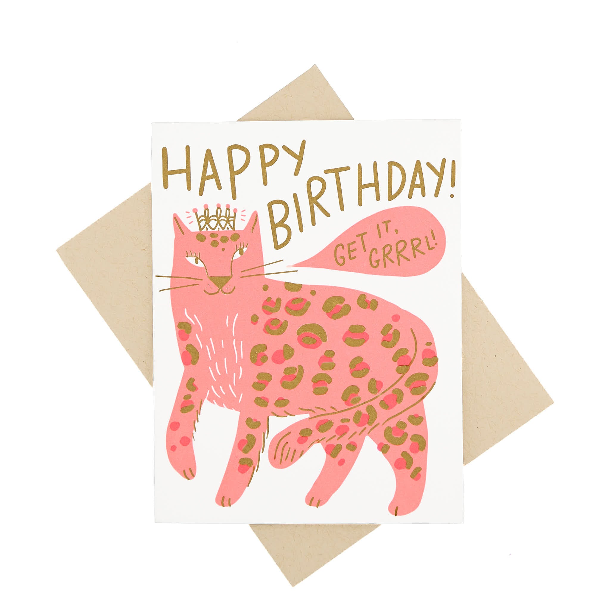 Birthday Grrrl Card