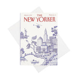Blue Delft Card
