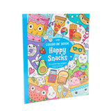 Happy Snacks Color-In Book