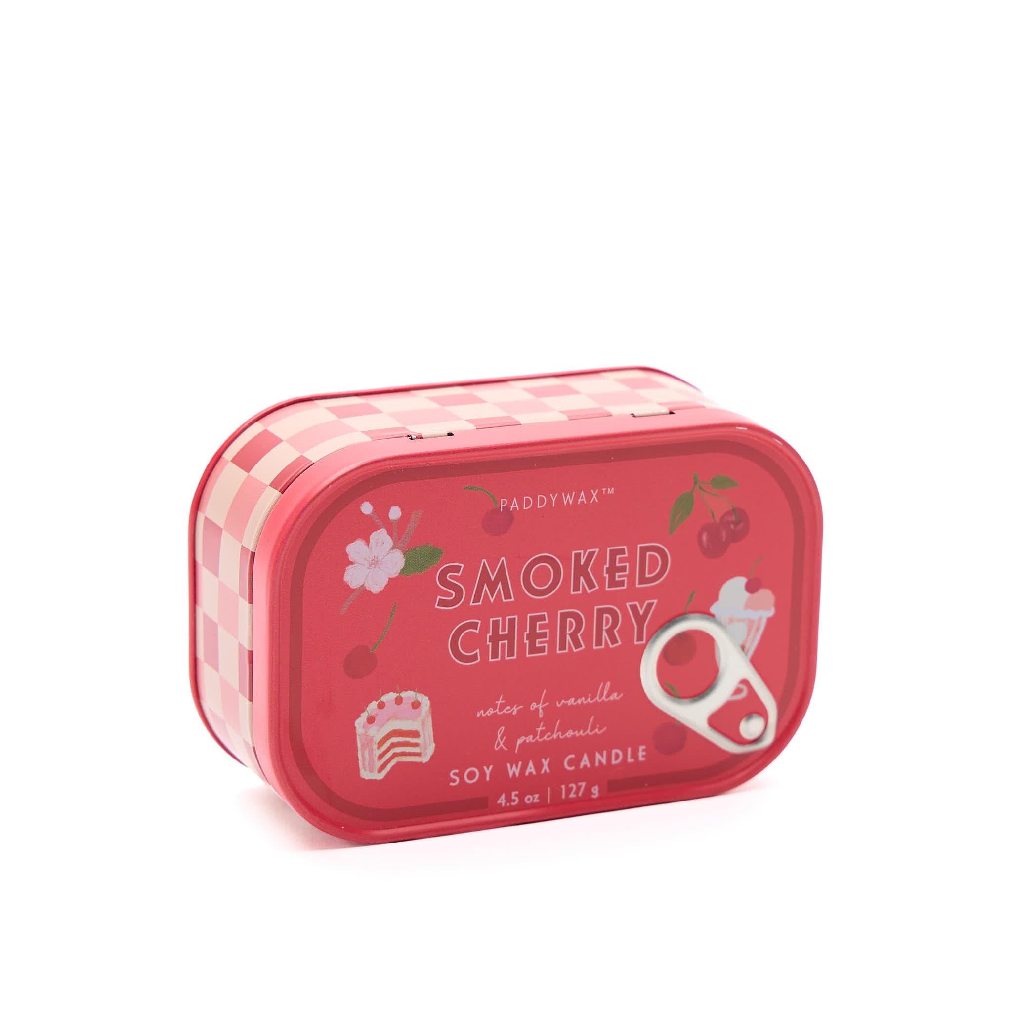 Smoked Cherry Bistro Tin Candle