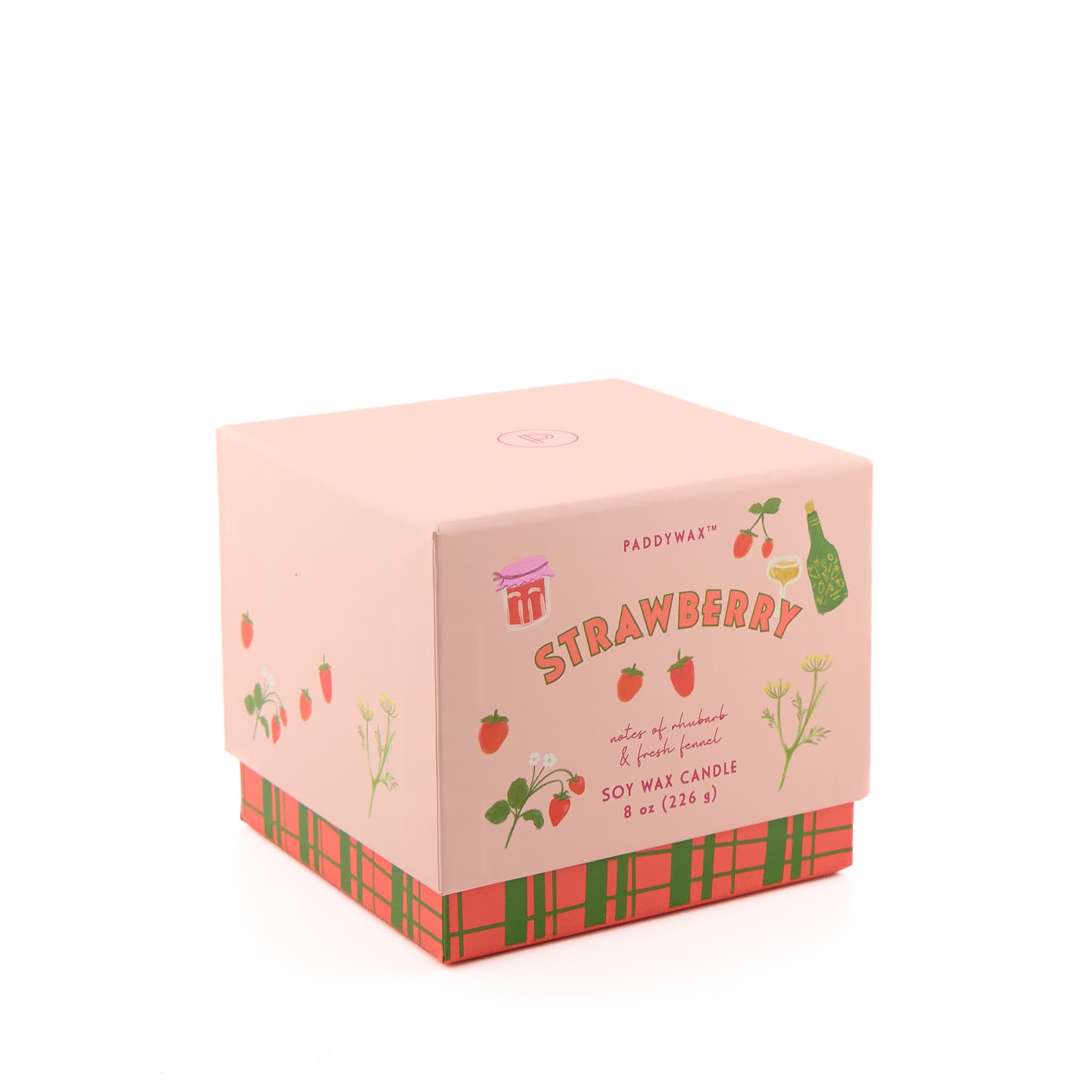 Strawberry Bistro Jar Candle