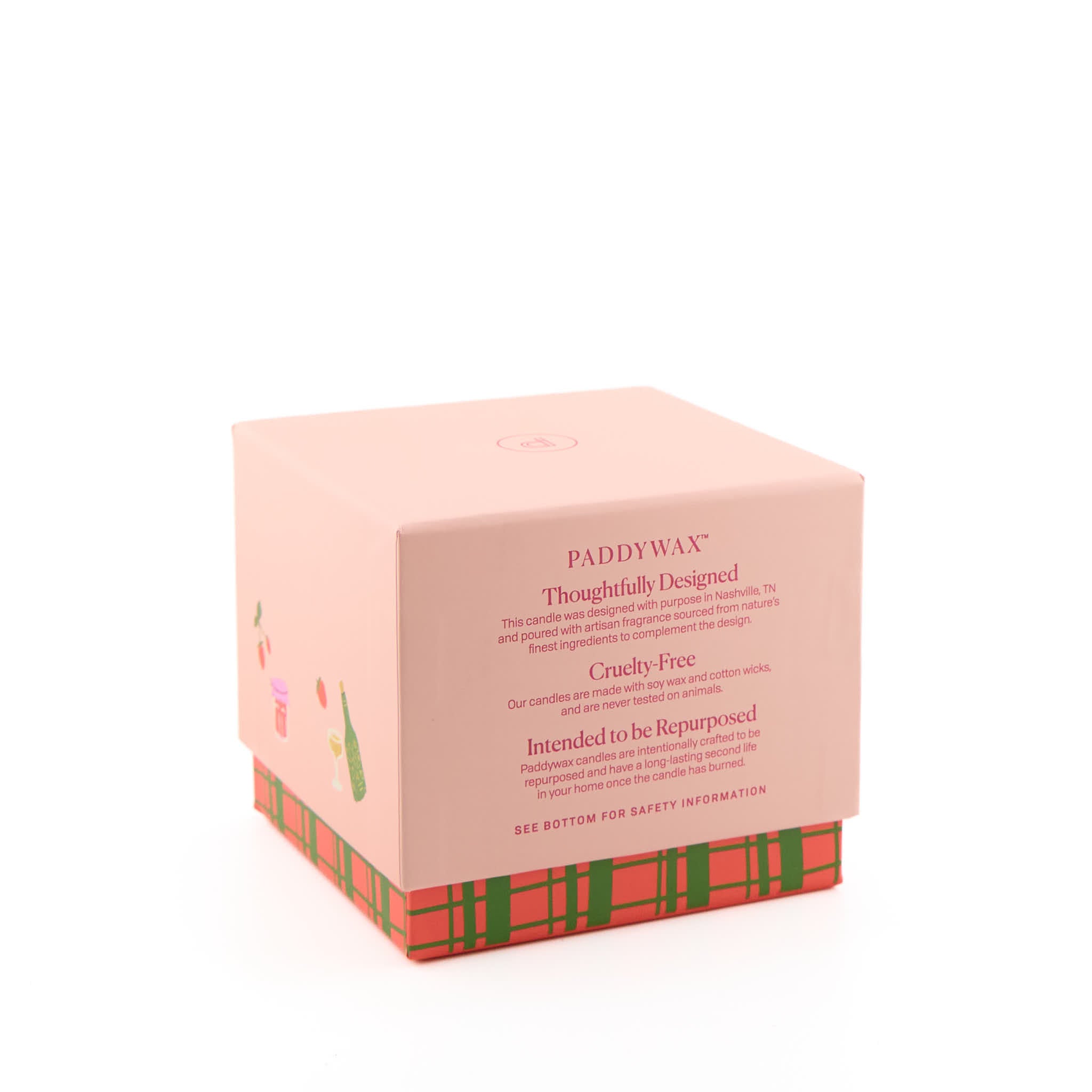 Strawberry Bistro Jar Candle