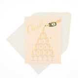 Champagne Tower Card
