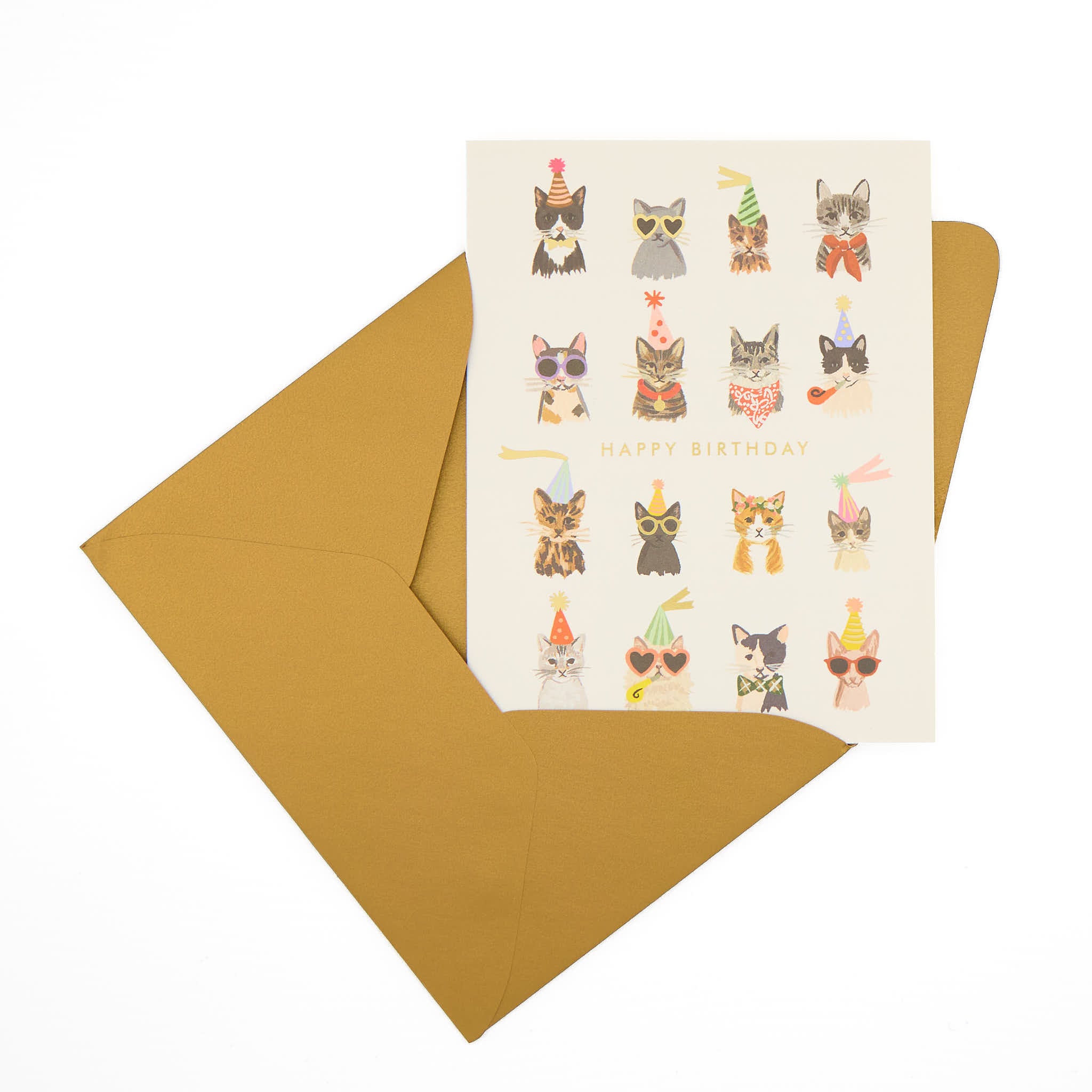 Cool Cats Birthday Card