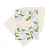 Hydrangea Congrats Card