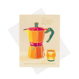 Espresso Anniversary Card