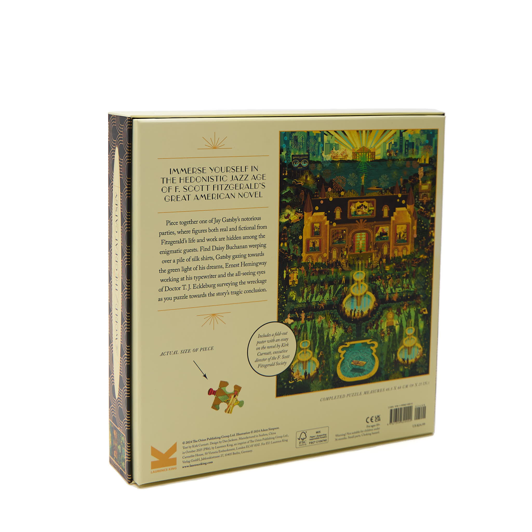World of the Great Gatsby 1000 Piece Puzzle