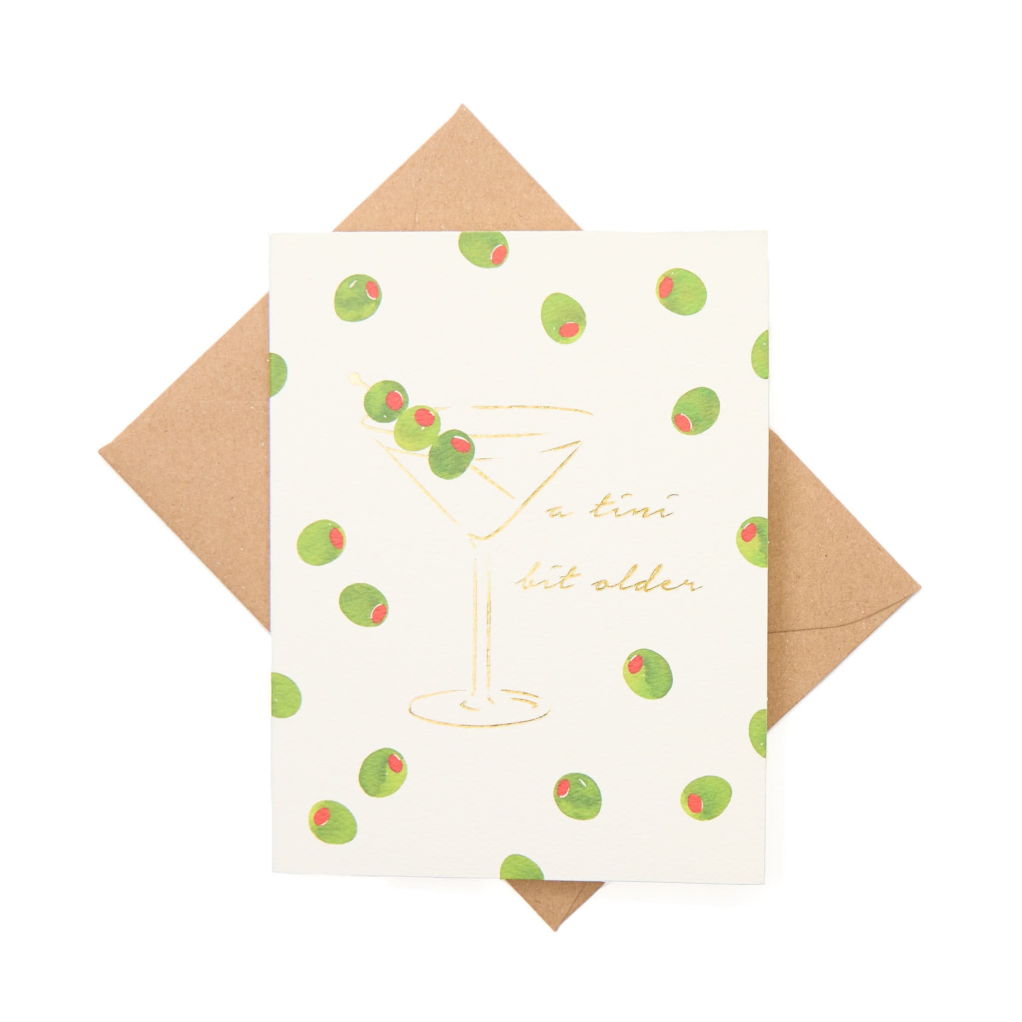A Tini Bit Older Birthday Card
