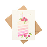 Birthday Slice Card
