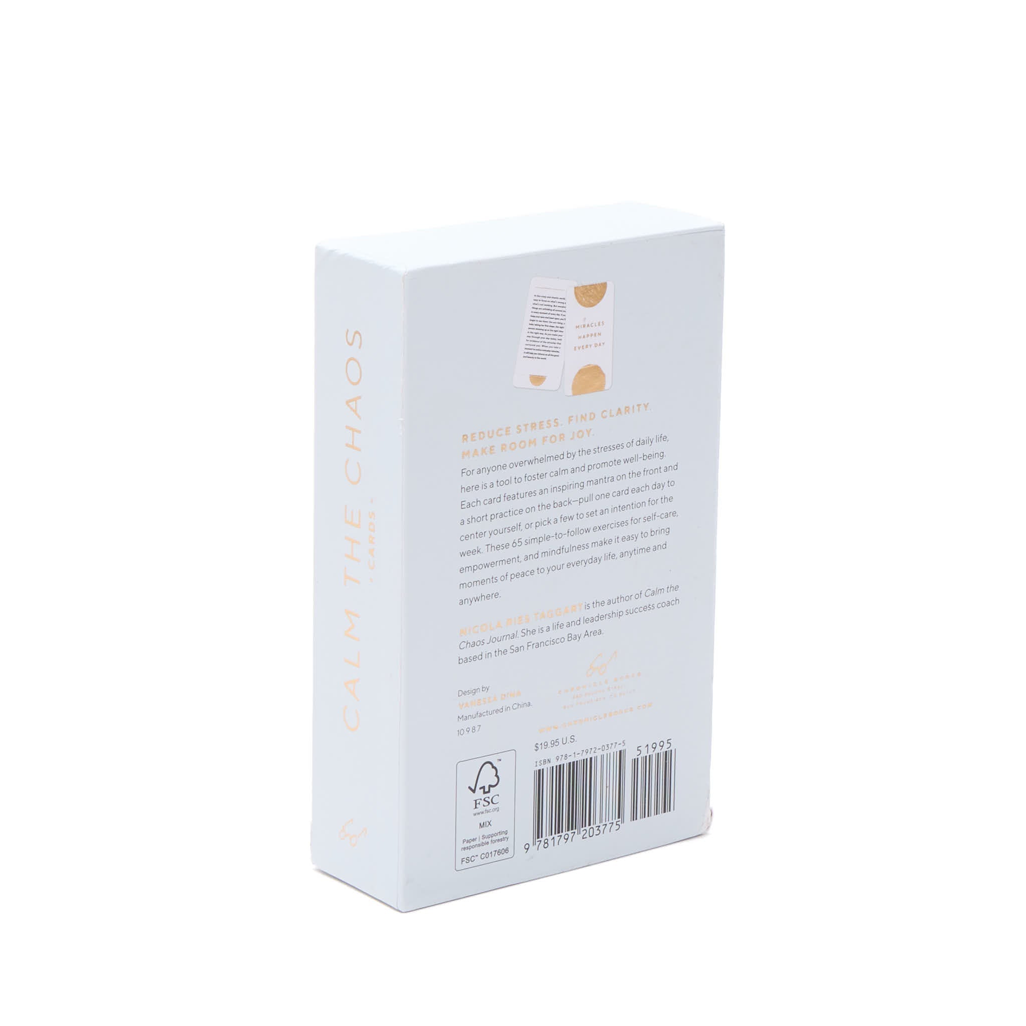 Calm the Chaos Cards: 65 Simple Practices for a More Peaceful Life