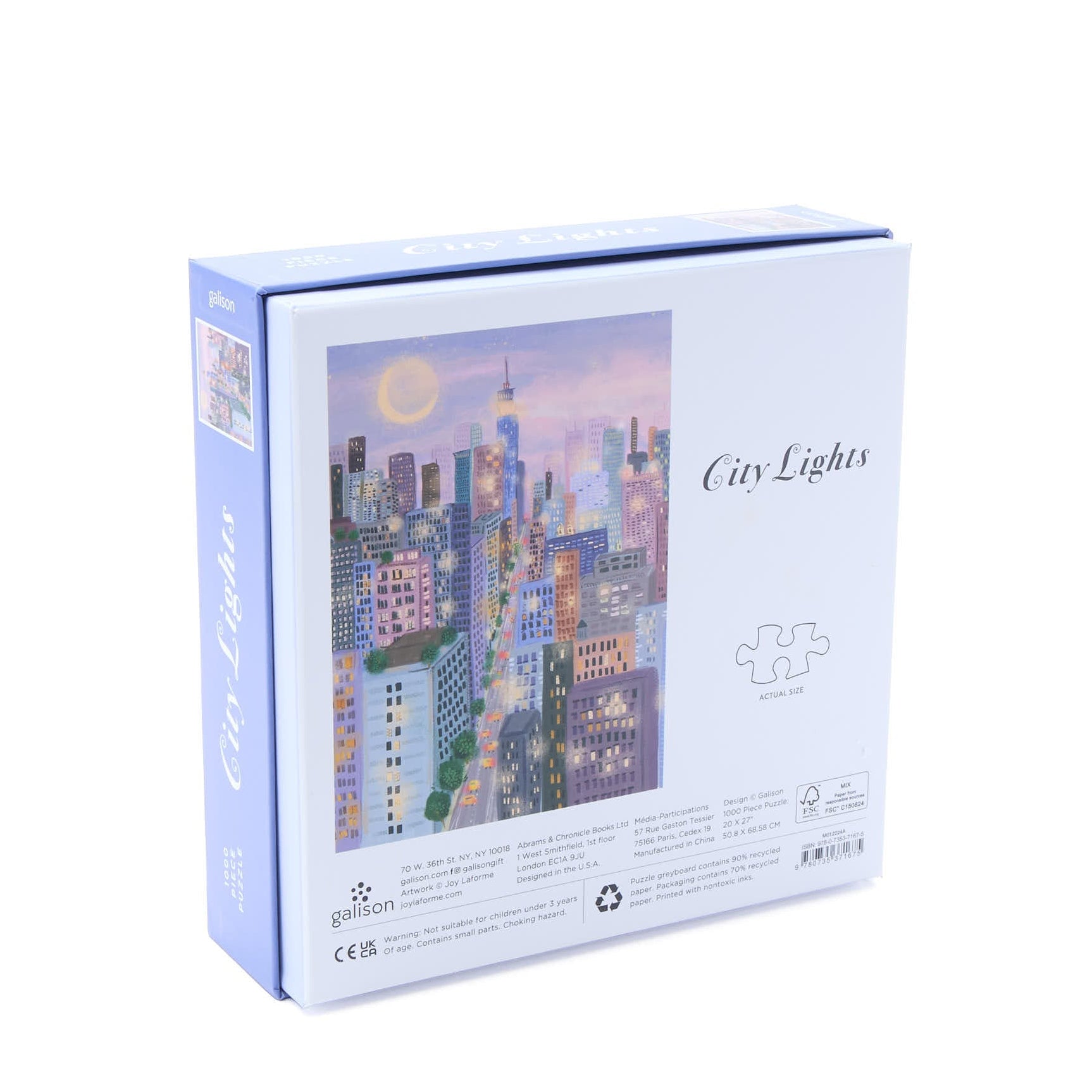 City Lights 1000 Piece Puzzle