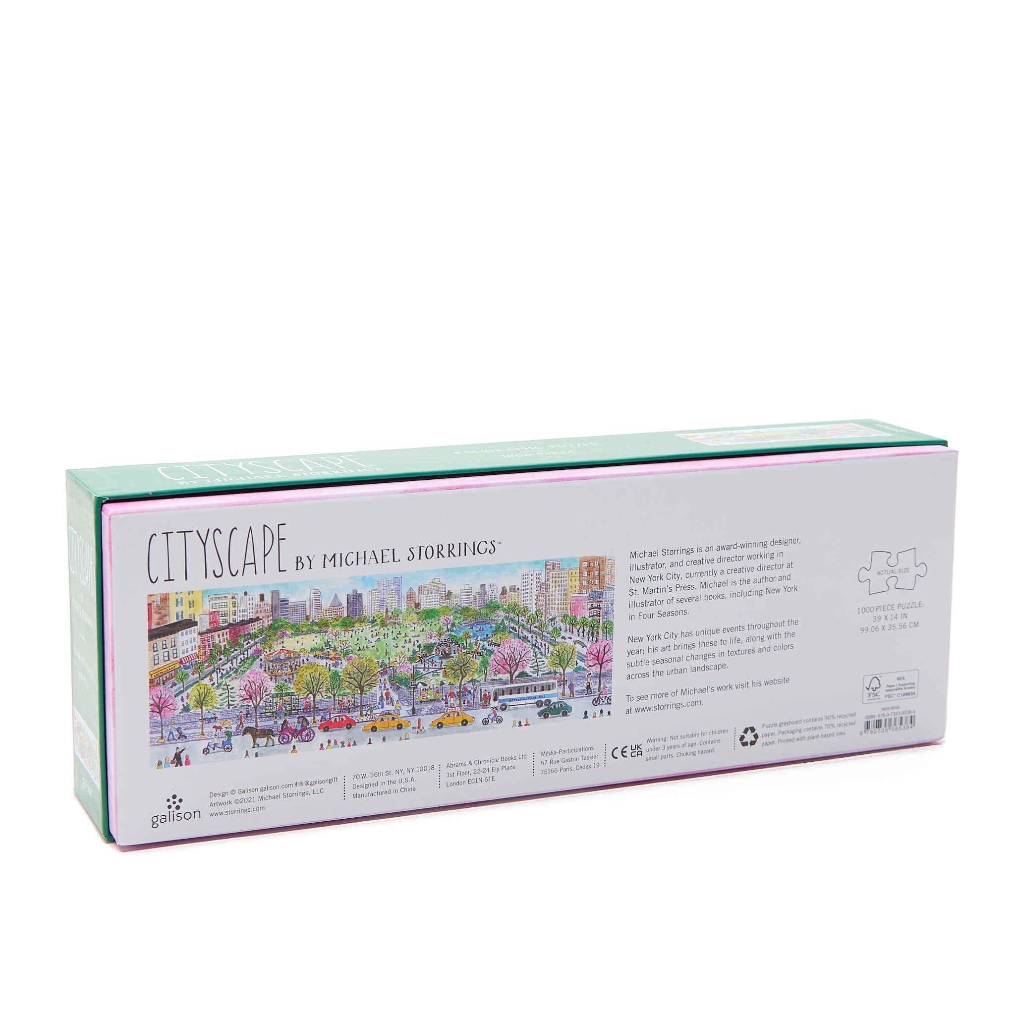 Cityscape 1000 Piece Puzzle