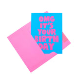 OMG Birthday Card