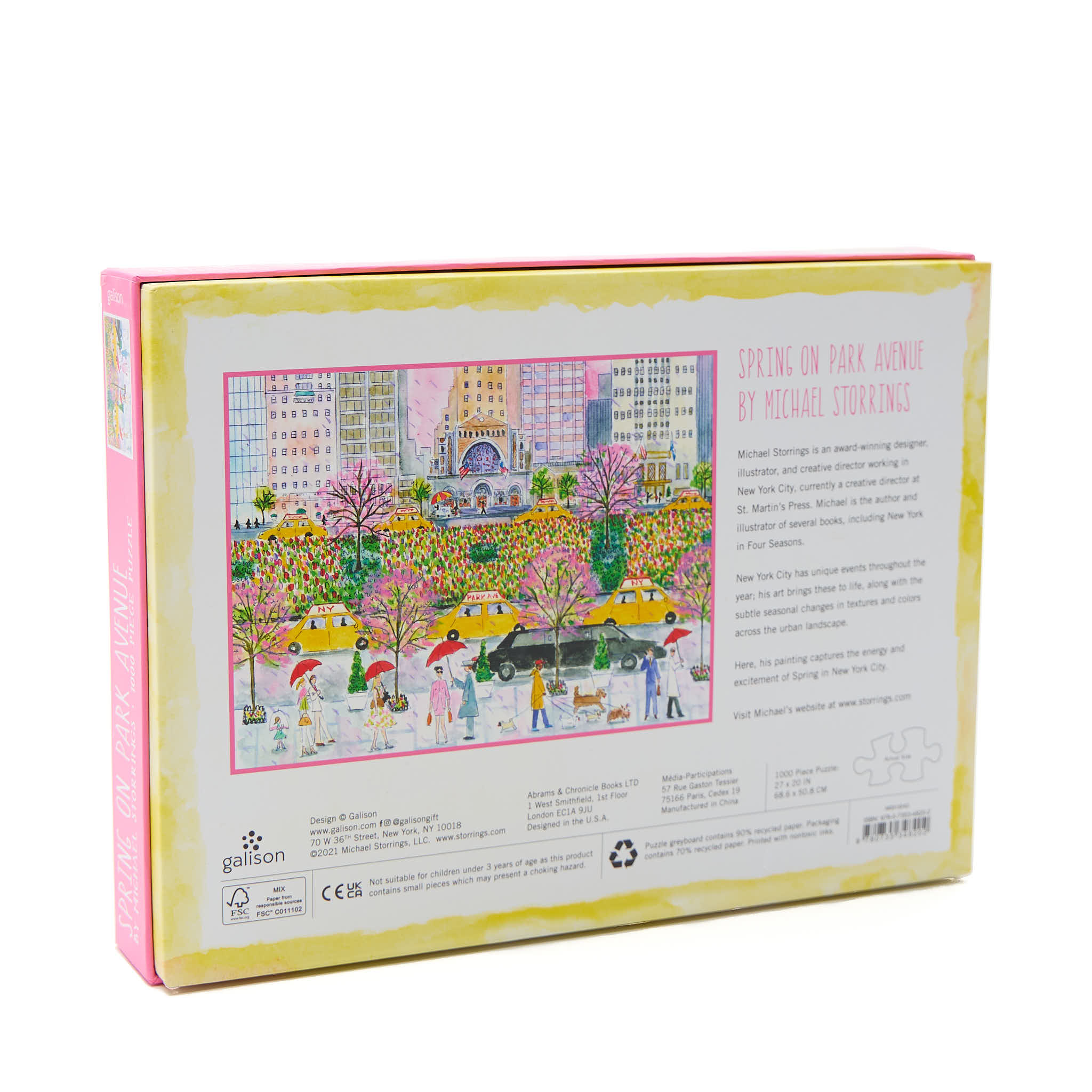 Spring on Park Avenue 1000 Piece Puzzle