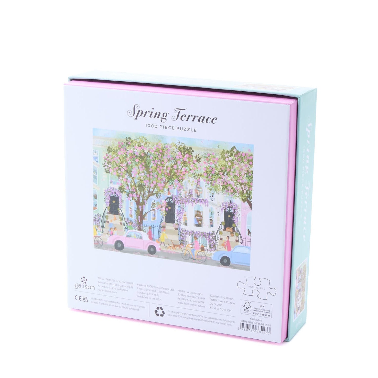 Spring Terrace 1000 Piece Puzzle