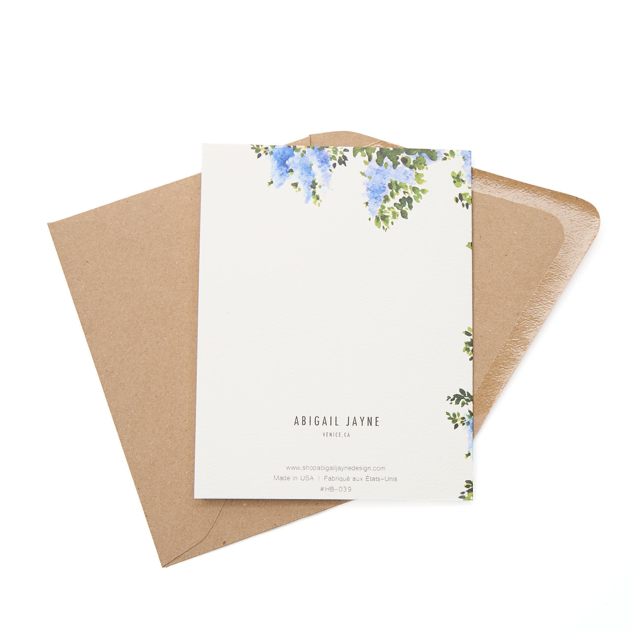Wisteria Birthday Card
