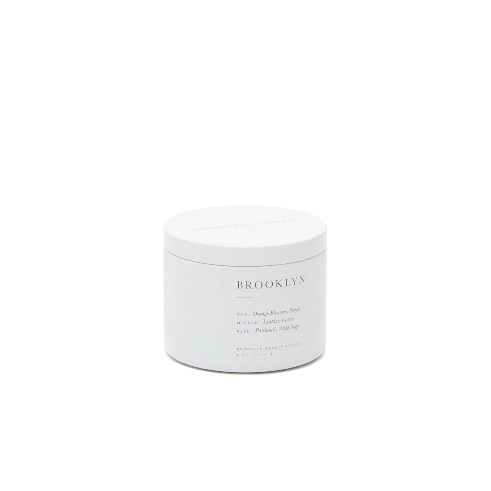 Brooklyn Travel Tin Candle