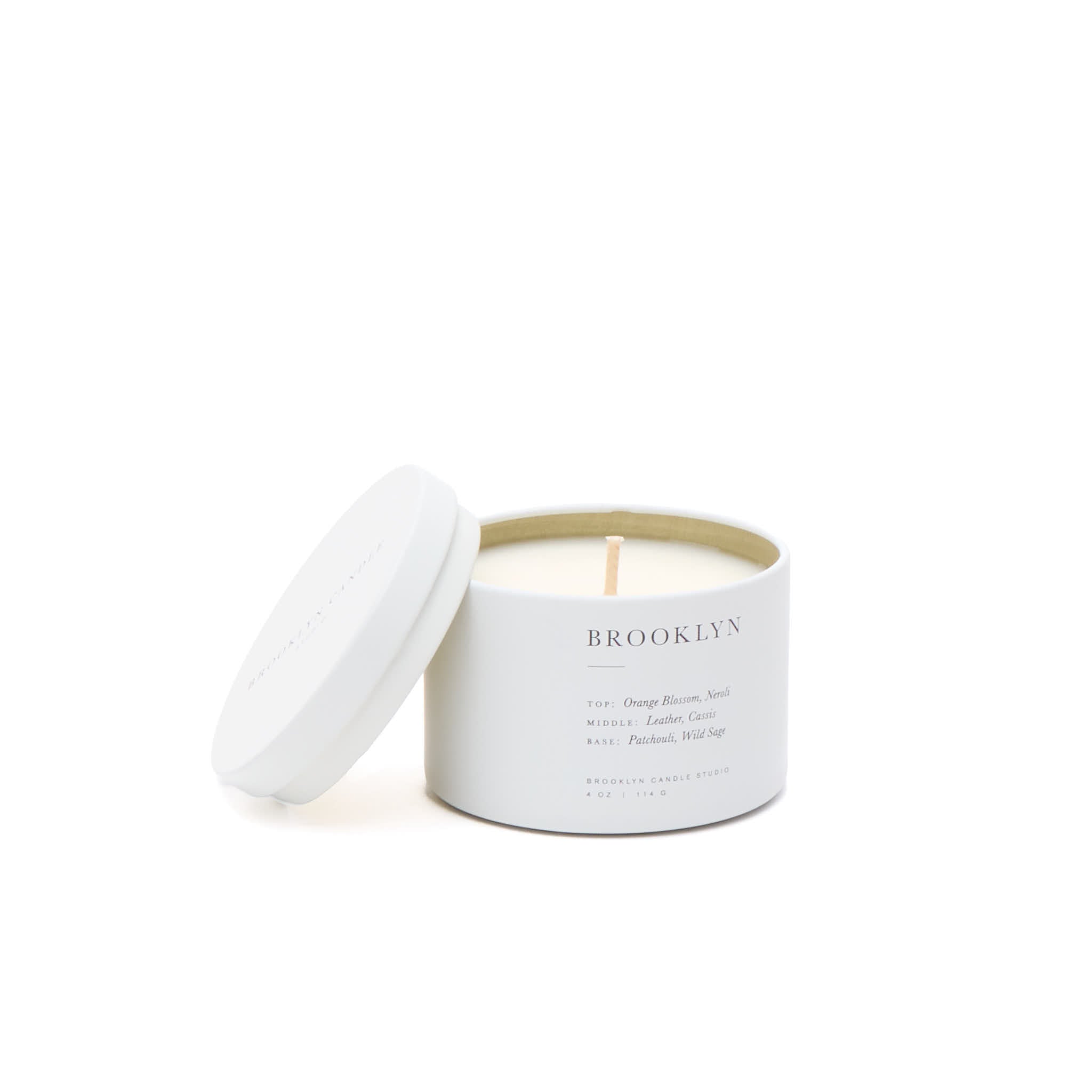 Brooklyn Travel Tin Candle